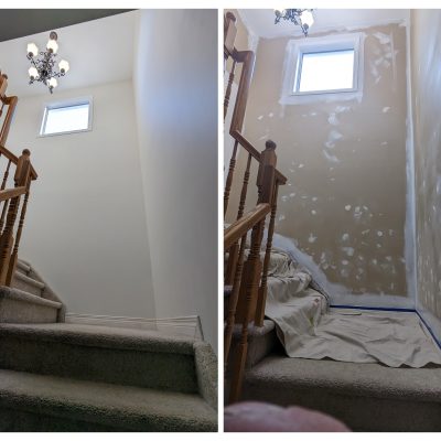 Stairs: Before And After